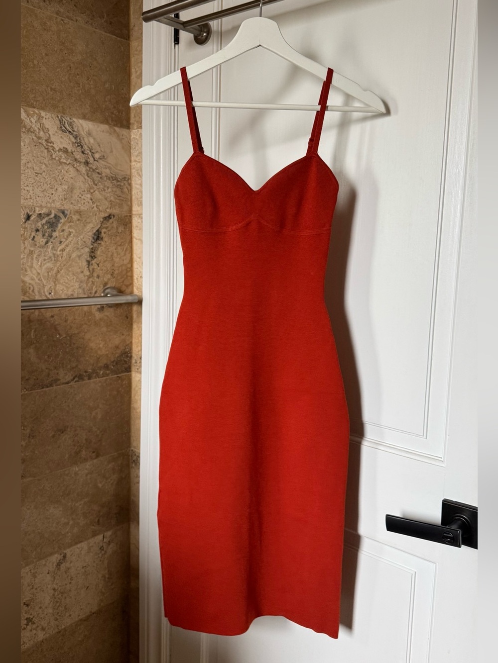 Aritzia Babaton Lariat Dress - Flambeau Red, XS